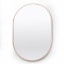 Native Decor Birch Framed Pod Mirror angle shot 