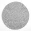 Humble & Mash Round Placemat, Set of 2 - Grey product shot 