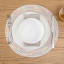 Humble & Mash Round Placemat, Set of 2 - Multi-colour in use 