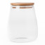 Humble & Mash Belly Glass Canister with Bamboo Lid - 900ml product shot 