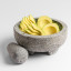 Humble & Mash Granite Mexican Pestle & Mortar in use 