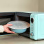 Mepal Roundï¿½Cirqulaï¿½Microwave Cover in use 
