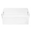 Trendz Of Today Clear Organising Bin  - 34cm side view 