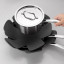 Sagenwolf Sagenwolf Pot & Pan Protectors, Set of 3 - Grey in use 