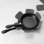Sagenwolf Sagenwolf Pot & Pan Protectors, Set of 3 - Grey in use 