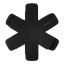 Sagenwolf Sagenwolf Pot & Pan Protectors, Set of 3 - Black product shot 
