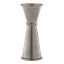 Genware Vintage Steel Double-sided Jigger, 25/50ml