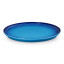 Le Creuset Coupe Collection Side Plate, 22cm - Azure