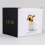 Jan White Coffee Mug In Gift Box packaging shot 
