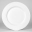 Jan White Dinner Plate, Set of 4 product shot 