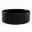 JAN Flat Stackable Cereal Bowl, Set of 4 - Black product shot 