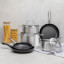 Sagenwolf Titan Lite Non-Stick Frying Pan in use 