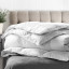 Royal Comfort Premium Hungarian Goose Down All Season Duvet Inner - Three Quarter in use 