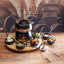 KitchenCraft Artesï¿½Six Person Party Fondue Set in use 
