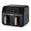 Kenwood HFP70 Dual 8L Air Fryer, 3.4kg - Black/Gold product shot 