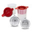 Tovolo Dots and Stripes Ornament Ice Molds product shot 