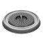 Tovolo Collapsible Microwave Food Cover & Colander - Small storage detail shot 