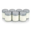 Severin Spare Glasses for Yoghurt Maker - Grey with yoghurt