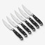 Grunter Elegance Steak Knife Sharp Tip with Plastic Handle, Set of 6
