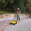 Karcher S4 Twin Sweeper in use