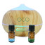 OCO Life The Zen Light Wood Diffuser with 2 10ml oils Breathe & ReAwaken, 400ml - Light wood grain Product Detail Image 