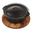 My Butchers Block Potjie Pot Stand & Cutting Board in use