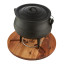 My Butchers Block Potjie Pot Stand & Cutting Board in use