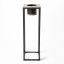 Native Decor Avani Mono Metal Planter Product Front View 