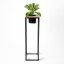 Native Decor Avani Mono Metal Planter Product In Use 