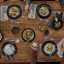 Victorinox Swiss Modern Table Fork - Cornflower Blue Product In Use 