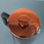La Cafetiere Pisa Cafetiere, 8 Cup - Copper top view close up