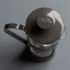 La Cafetiere Monaco Cafetiere, 3 Cup - Grey top view close up