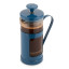 La Cafetiere Monaco Cafetiere, 3 Cup - Blue with coffee