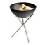 Hoefats Fire Bowl Braai & Fire Pit with Tripod Base with fire