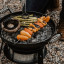 Barebones All-in-One Cast Iron Grill in use