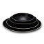 Yuppiechef Majorca Cereal Bowls, Set of 4 - Matte Black