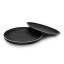 Yuppiechef Majorca Dinner Plates, Set of 4 - Matte Black