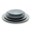 Yuppiechef Majorca Side Plates, Set of 4 - Grey