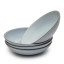Yuppiechef Majorca Pasta Bowls, Set of 4 - Grey