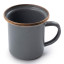 Barebones Enamel Espresso Cup, Set of 2 front view
