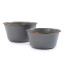 Barebones Enamel Mixing Bowl, Set of 2