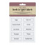 KitchenCraft Home Made Vinyl Herb & Spice Labels, Pack of 50 