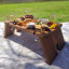 My Butchers Block Large Grazing Table with fruits and savoury snacks