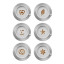 Aerolatte Cappuccino Artist Stencils with Dispenser in use