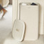 Joseph Joseph Tota 60L Laundry Separation Basket - Ecru in the bedroom