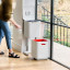 Joseph Joseph Totem Compact 40L Waste & Recycling Bin - Stone Product Lifestyle Image