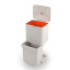 Joseph Joseph Totem Pop 60L Waste & Recycling Bin Product 45 Degree Angle View 