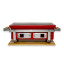 Grills of Japan Hibachi Table Grill - Red angle