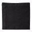 DSA 100% Cotton Wide Hem Napkins, Set of 6 - Black