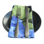 DSA Botanica Hydrangea Black Napkins, Set of 6 on plate